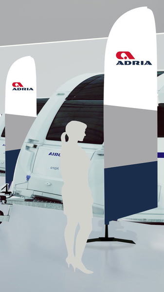 Купить онлайн Beachwing Adria 2.2м синий