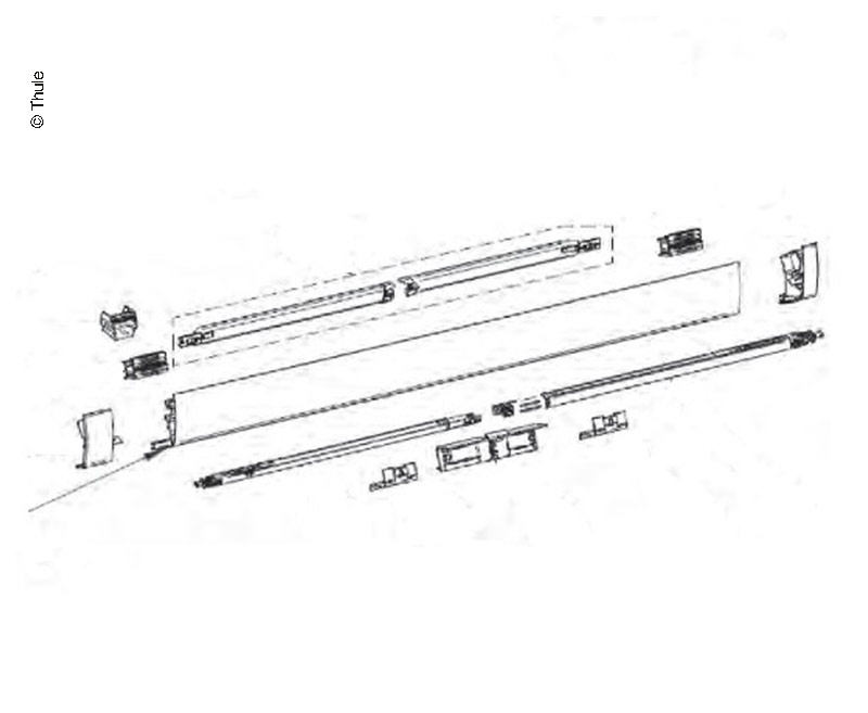 Купить онлайн Передняя панель 5200 3.0м белая