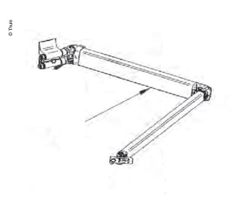 Купить онлайн Шарнирный рычаг левый O5200 2.6