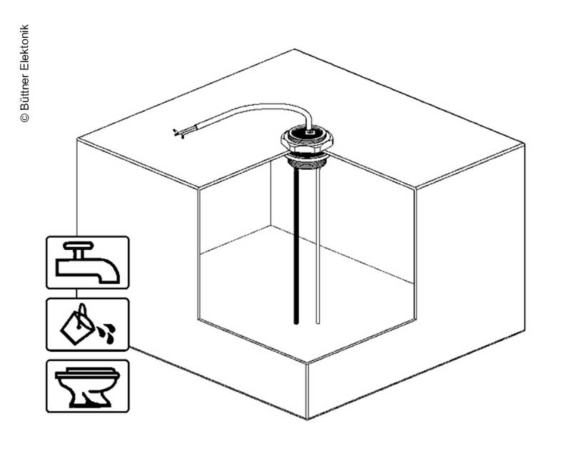 Купить онлайн Электрод бака Бюттнера 20-50см