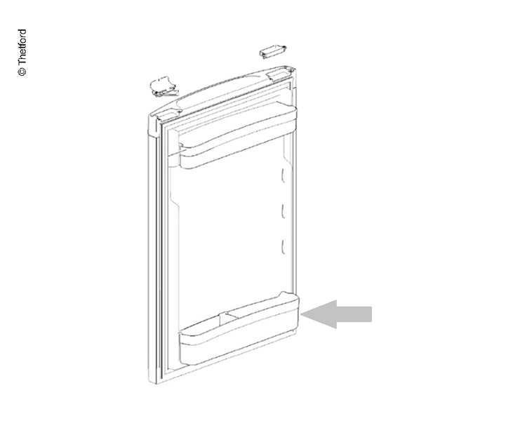 Купить онлайн Нижний дверной отсек Thetford