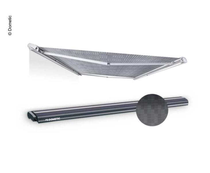Купить онлайн Perfect Roof 2500, 12V, 4м черный корпус, ткань Horizon размер