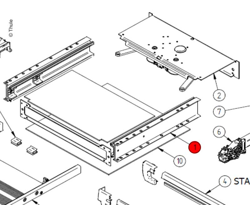 Купить онлайн Выдвижная рама 550 2012 г.