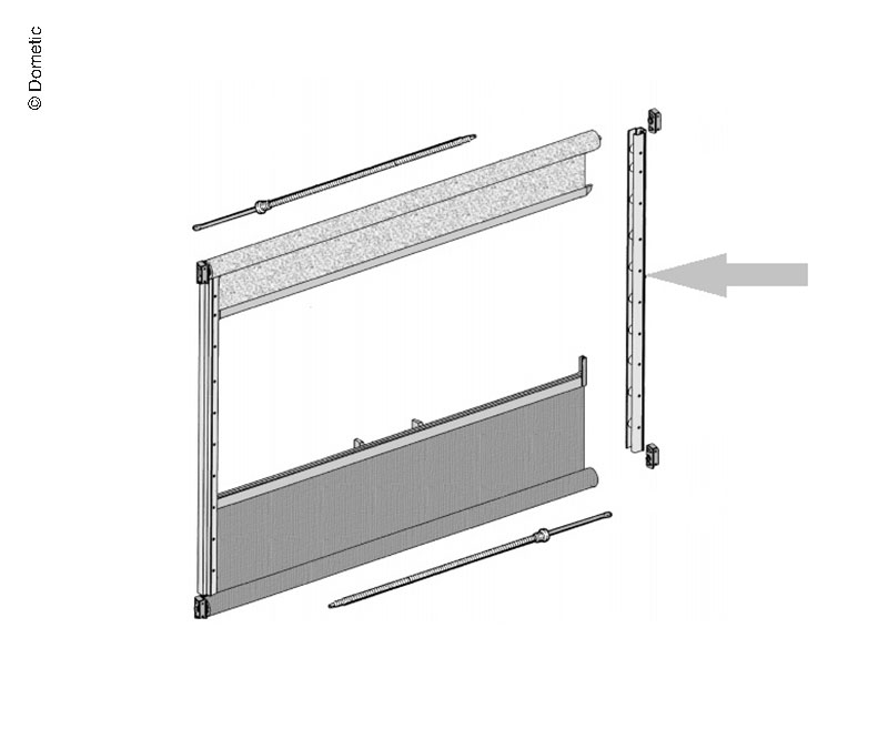 Купить онлайн Направляющая 500мм 2шт.