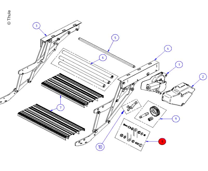 Купить онлайн Ремкомплект двойной шаг
