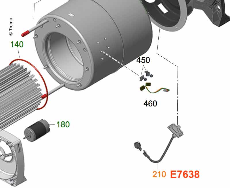 Купить онлайн Пластина термостата с кабелем