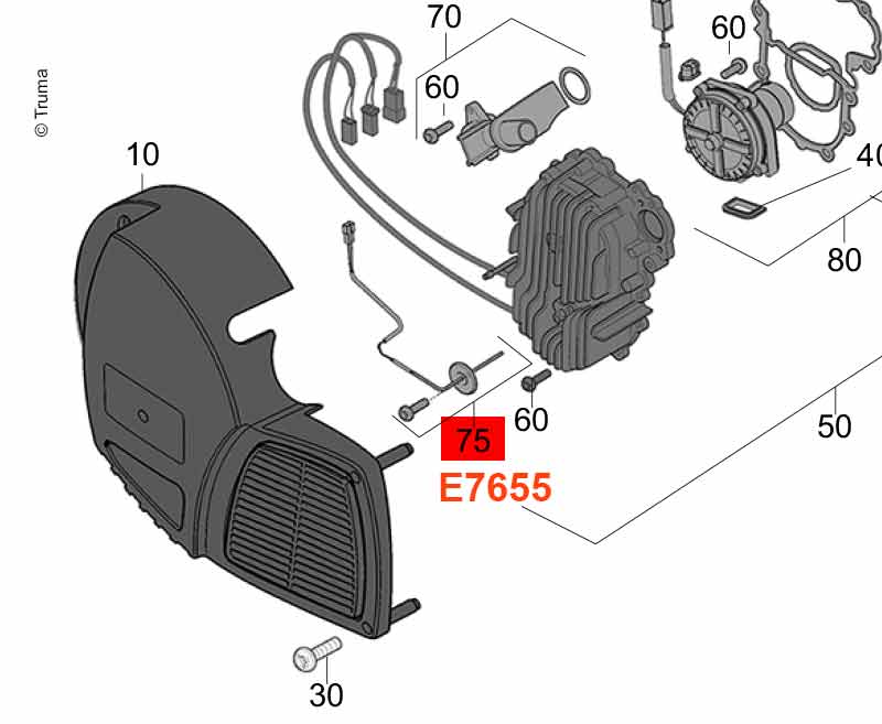 Купить онлайн Датчик контроля пламени
