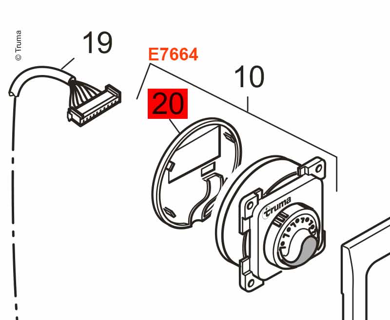 Купить онлайн Крышка корпуса черная