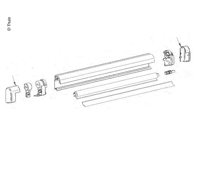 Купить онлайн Корпус торцевых заглушек O5200 левый+правый