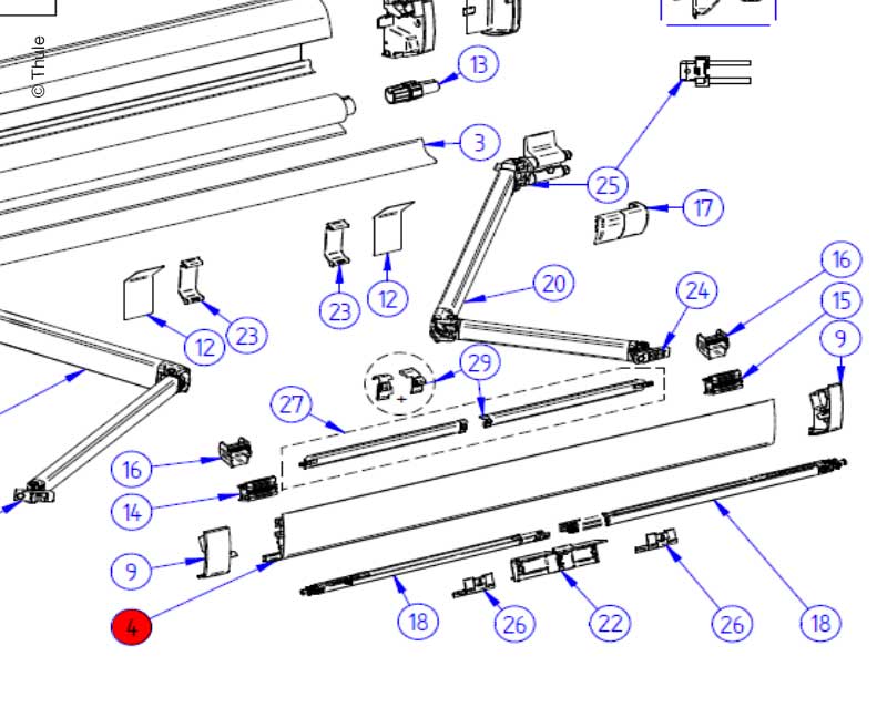 Купить онлайн Передняя панель 5200 4.5м sil