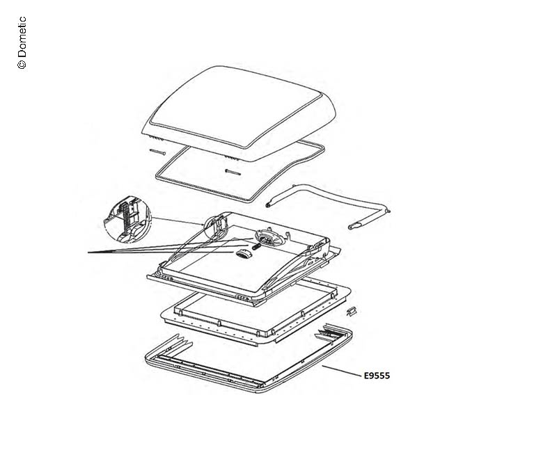 Купить онлайн внутреннее кольцо Mini Heki Style cr