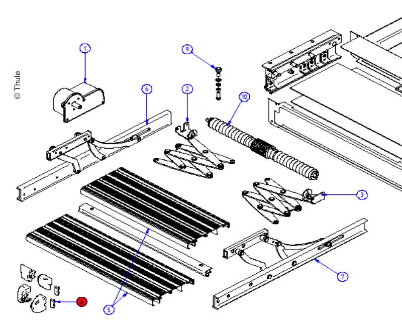 Купить онлайн E.Caps Slide Out Lift 6 шт.