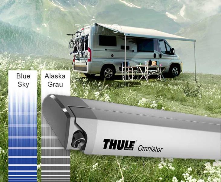 Купить онлайн Thule Omnistor 6200 тент крыши, 260см до 450см, цвет корпуса белый