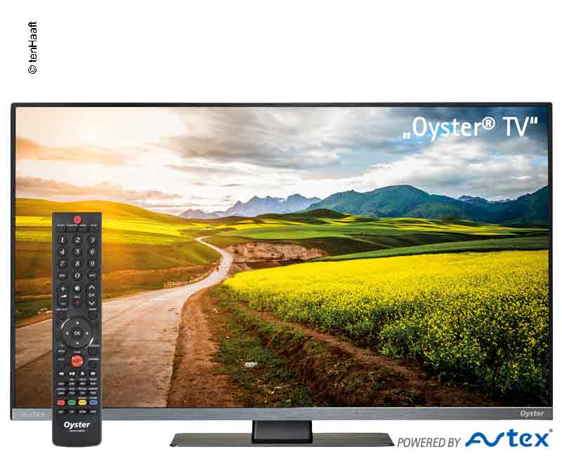 Купить онлайн Телевизор 12 В Oyster® с тюнером DVB-T2 / DVB-S2