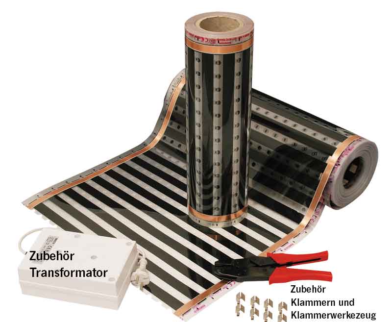 Купить онлайн Нагревательная фольга 48 В, для мобильных домов и караванов