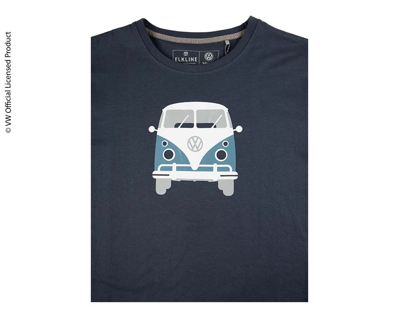 Купить онлайн Мужская футболка, цвет темно-синий