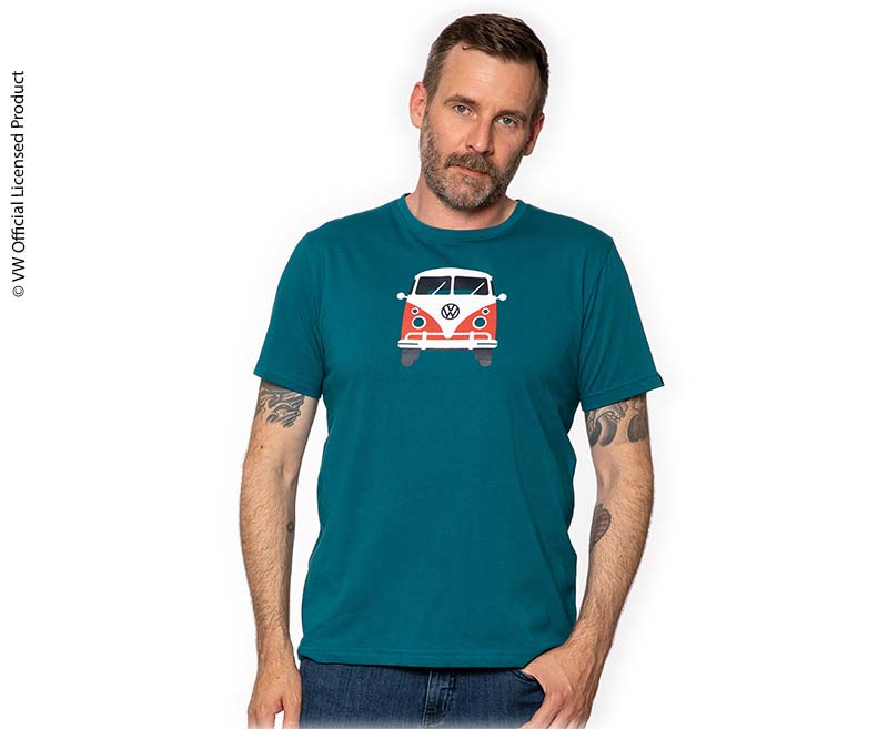 Купить онлайн Мужская футболка, цвет бензин синий