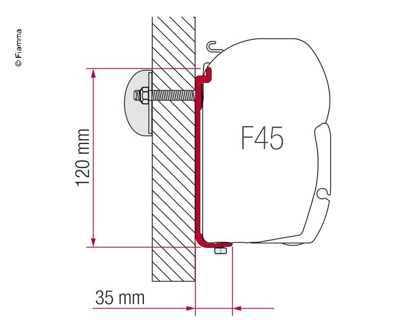 Купить онлайн Адаптер маркизы AS400L